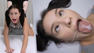 College teen Matty used by ruthless landlord in rough session