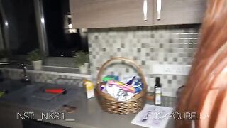 A pretty girl got fucked by a pool cleaner in a steamy encounter