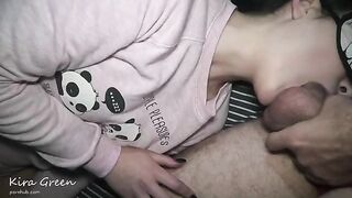 The guy made cumshots twice, pleasing with his penis mouth and pussy
