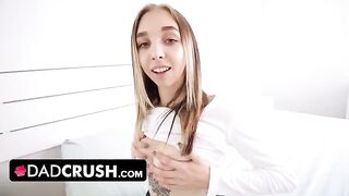 Petite stepdaughter Breezy Bri wants her daddy's cock to satisfy her