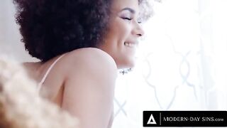 Scarlit Scandal and Alina Ali share a big cock in a hot threesome