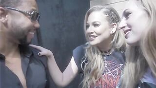A man fucked two girls in a hard way, featuring Blake Blossom
