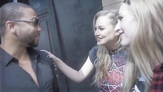 A man fucked two girls in a hard way, featuring Blake Blossom