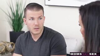Shay Sights seduces her stepson with a steamy, intimate encounter
