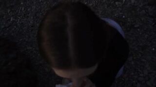 Girl was fucking with a guy on the beach and friends spotted them
