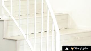 Two blonde sluts share a big cock in a steamy scene