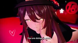 A lesson in pure oral pleasure with a futanari twist, part 2