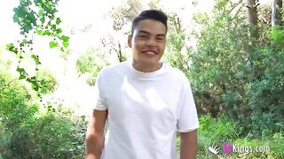Korin, the busty mommy with a big ass, gets fucked on an outdoor date