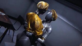 Hearth Atomic Futanari Ballerinas Scene with intense action and stunning visuals