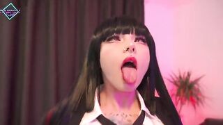 Karneli Bandi fucked the wet pussy of Yumeko Jabami and made cum
