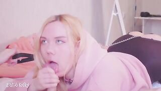 A silly girl put a butt plug on a leash and went for a walk
