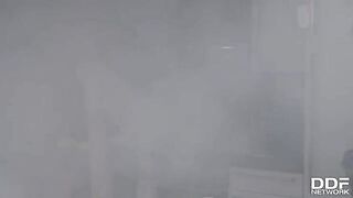 Firefighters join an unexpected orgy with tattooed slut Monika Fox