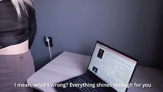 My stepsister got fucked by her teacher in wet pussy