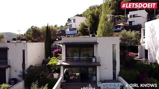 A girl knows - Lena Love and Arteya have a sensual lesbian sex in the early morning