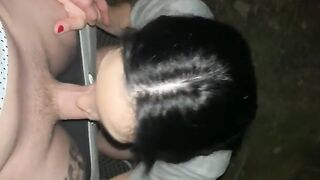 Babe agreed to fuck in front of the camera outdoors