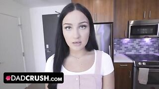 Innocent teen Mila Monet gets banged by her stepdad in POV style