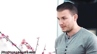 Two Masseuses For One Customer: A Steamy Nuru Massage Scene with Whitney Wright