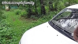 Stranger picked up a girl and fucked her in the car