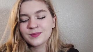 A Girl Is Having Fun with Her Boyfriend on a Study Date