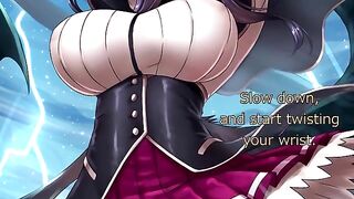 An affair with Akeno, the captivating star of Highschool DxD's Joi series