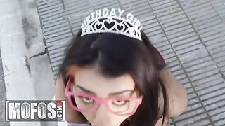 Kitty Love gets a surprise birthday gift from Jordi El Nino Polla