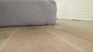 An appetizing 19-year-old girl with a sexy breast was fucked hard