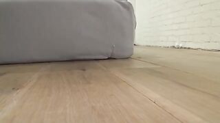 An appetizing 19-year-old girl with a sexy breast was fucked hard
