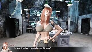 Black Widow’s latex suit gets torn, revealing her hot body during sex