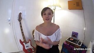 Four girls having lesbian fun and squirting like crazy