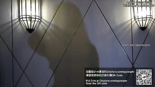 High heels Stockings 19 Dark Black Apple - sexy lingerie with exclusive music