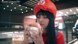 Super Mario Brothers: A cinematic exhibitionist adventure with Princess Peach