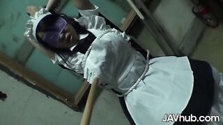 Busty Yui Satonaka gets her pussy railed by a group of horny men on JAVHub