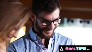Hot MILF Britney Amber fucks with her friend’s husband in an anal scene