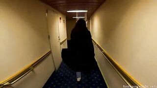 A young guy fucked her mom's friend's daughter on a cruise ship