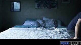 The couple has sex without any restrictions, capturing intense moments