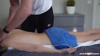 Should I have a massage or make love with the hot masseuse?