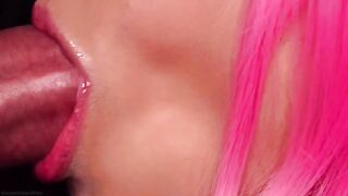 The best milky blowjob with a sensual touch, made for your hard dick!