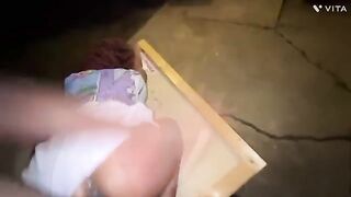 Ebony teen craves intense anal action, interrupting plans for a wild ride