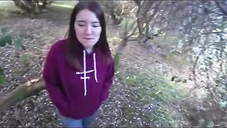 A young guy fucked his pretty neighbor in the garden