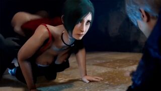 Ada Wong gets fucked another day in a unique style