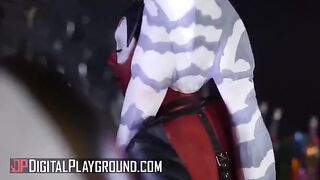 Aria Alexander gets fucked by Luke Hardy in a steamy Digital Playground scene