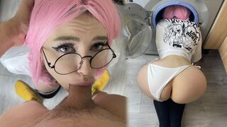Dumb camwhore stepsister got stuck in a washer and got fucked