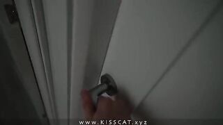 Pervert stepson fucks his stepmom’s ass and cums on her huge boobs