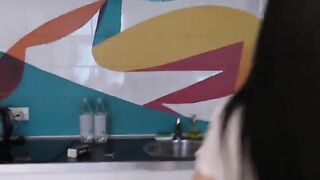 Skinny Asian Teen Skater got my fat balls licked