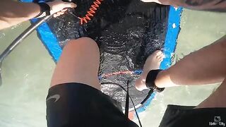 I met a sexy girl on the beach and fucked her with extreme pleasure