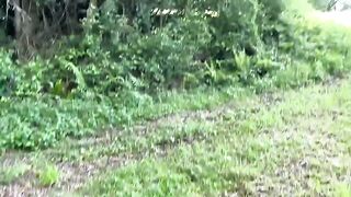 First sextape in the forest for this young French couple, straight from their homemade vibe