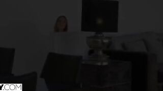 Kelly celebrates her birthday with an anal threesome and a hot ass fuck session