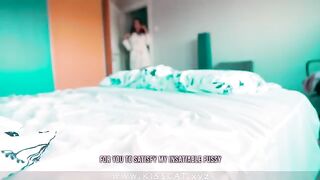 Pervert step son fucks his step mom in the ass hole