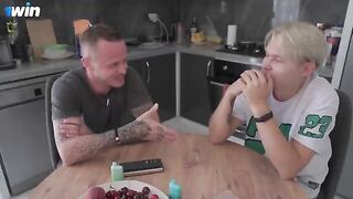 My husband's best friend fucked my wife in her tight ass, a wild twist!