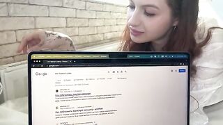 A tinder girl playing truth or dare with her boyfriend